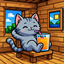Cat's Quiet Living logo
