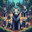 X Wolf Craft X logo