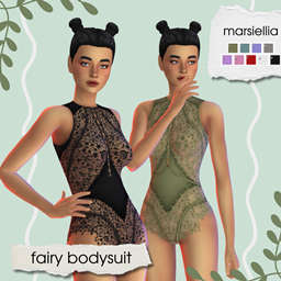 [marsiellia] fairy bodysuit project image