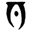 Daedric language enchanting table logo