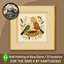 Cute Bird Square Painting #1 Sellable Extra C Samtuse963