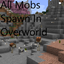 All Mobs Spawn In Overworld logo