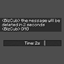 Message Display Time logo