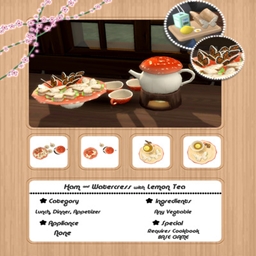 Fairy Sandwiches and Tea Recipe By SwapmeetSimming | Chinese Translation