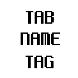 Tab Name Tag logo
