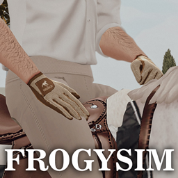 Frogysim Horse Riding Gloves logo
