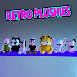 Retro Plushies by TecnoSimmer
