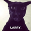 Evil Larry Deep Dark BGM logo