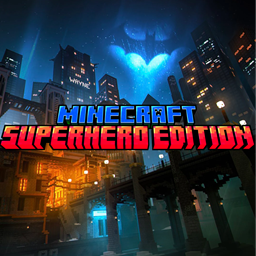 Minecraft Superhero Edition logo