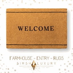 Sims4Luxury - Farmhouse - Entry - Doormats logo