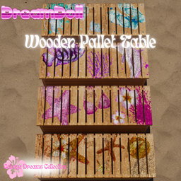 Wooden Pallet Table | Cahaya Dreams Collection logo