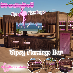 Tipsy Flamingo BarSet | Cahaya Dreams Collection logo