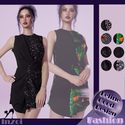 FGD BEACH25 Dress V1 - darks logo