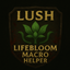 Lush Lifebloom Macro Helper logo
