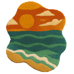 Landscape Tufted Rug logo
