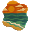 Landscape Tufted Rug logo
