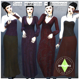 Goth Wardrobe - Romantic logo