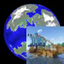 Big Globe - Antique Trading Ship logo