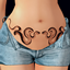 Lower stomach tattoo 10 logo