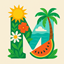Majnex Summer  logo