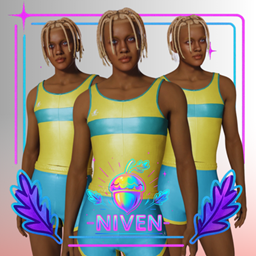 NiVen Vintage Summer Sportswear (BLUE) logo