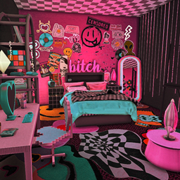 Ravecore Bedroom 🦄🖖💋