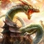 dragon kingdom [be the dragon king}. logo