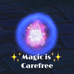 Magic is Carefree: Indefinite Charge for Care Free & Laid Back Spellcasters logo