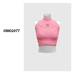 OWO2077 - Star Sweater Top logo