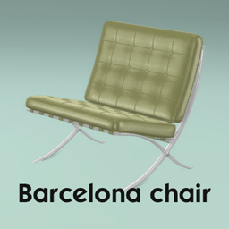 Barcelona chair logo