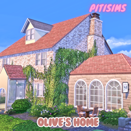 Olive's Home 🏡🌿- PitiSims project image