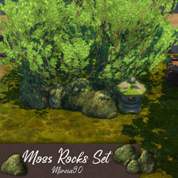 Moss Rocks Set - The Sims 4 Build / Buy - CurseForge