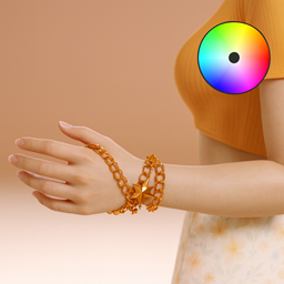 ✨ Golden Star Chain Bracelet ✨ logo