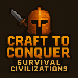 Craft to Conquer: Survival Civilizations logo