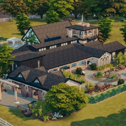 Modern Horse Ranch, NO CC, 64X64 logo