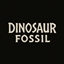 Dinosaur fossil logo