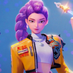 Rumi K-Pop Demon Hunters Skin logo