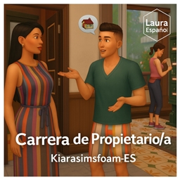 💼🗂️ Owner Career (No Promotion) by kiarasims4mods — Spanish Translation ES 📊