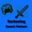 New darkening helmet and sword logo