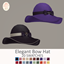 Elegant Bow Hat logo