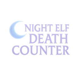 🌙 Night Elf Death Counter 🎶✨ logo