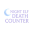 🌙 Night Elf Death Counter 🎶✨ logo
