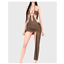 Rowan Drapped Dress logo