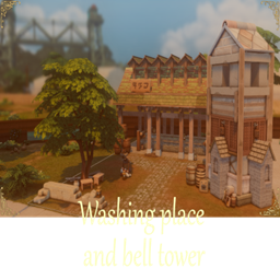 Wasking place and bell tower