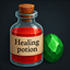 PotUP Healing potion logo