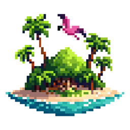 Flamingo Island logo
