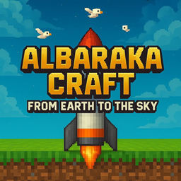 ALBARAKA CRAFT : from earth to the sky ! logo
