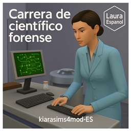 💼🗂️ Forensic Scientist Career Path (No Promotion) by kiarasims4mods — Spanish Translation ES 📊