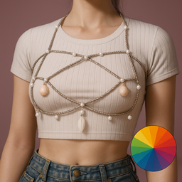 🐚 Seashell Body Chain logo