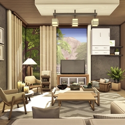 Modern Natural 3 - Living Room